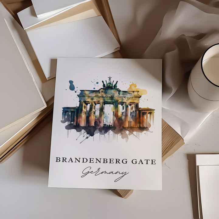 Brandenburg Gate Wall Art - Germany Print