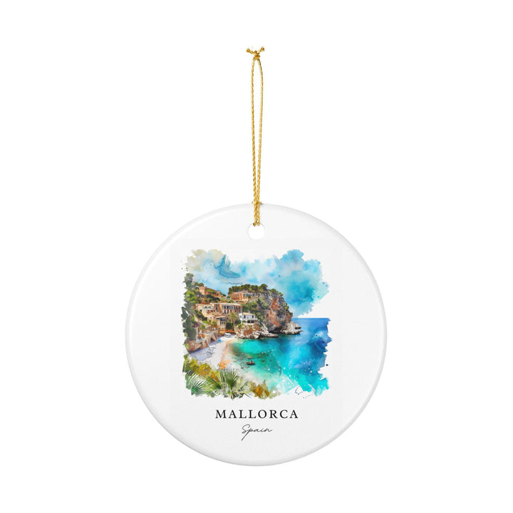Mallorca Spain Ornament: Unique Mallorca Souvenir, Mallorca Spain Decor, and Authentic Mallorca Spain Gift