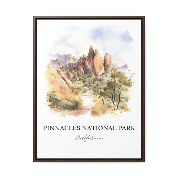 Pinnacles Peak Wall Art - California Print