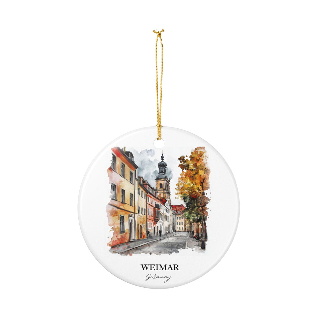 Weimar Germany Ornament: Unique Weimar Souvenir, Weimar Xmas Decor, and Authentic Weimar Germany Gift