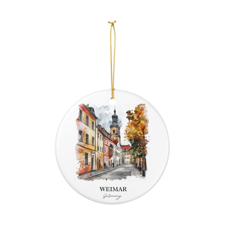Weimar Germany Ornament: Unique Weimar Souvenir, Weimar Xmas Decor, and Authentic Weimar Germany Gift