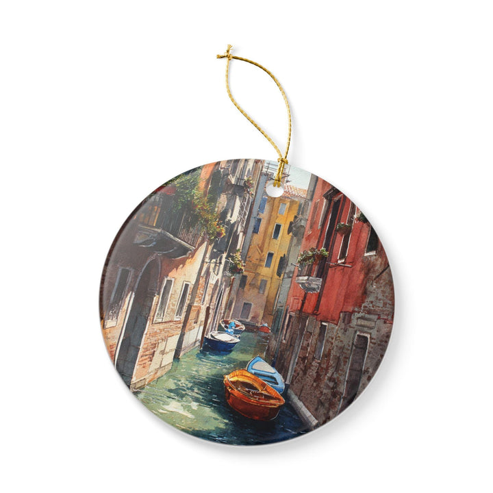 Venice IT Ornament: Unique Venice Souvenir, Venice Xmas Decor, and Authentic Venice Canals Gift
