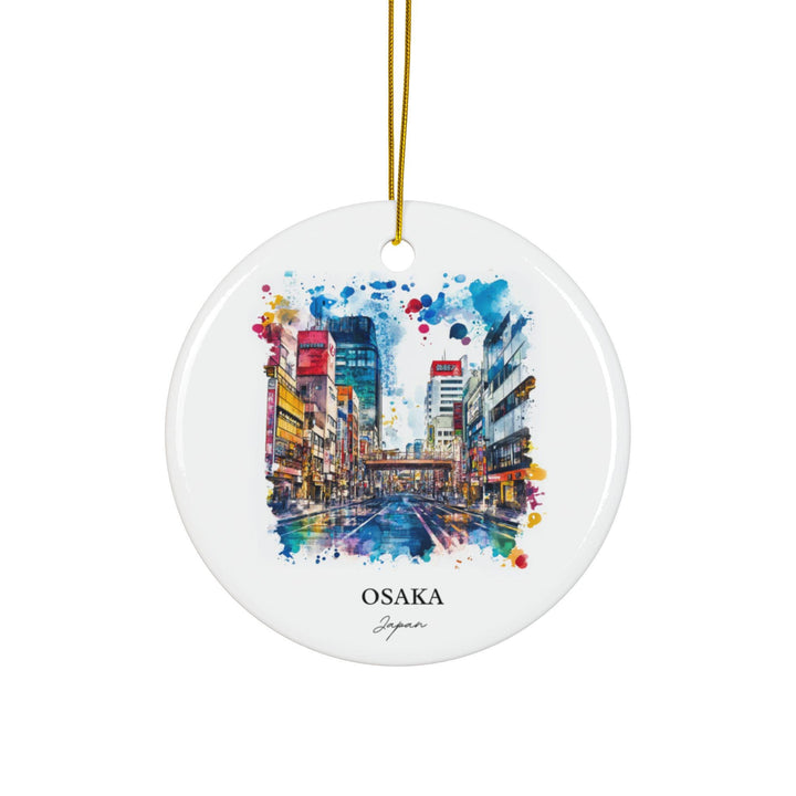 Osaka Japan Ornament: Unique Osaka Souvenir, Osaka Xmas Decor, and Authentic Osaka Japan Gift
