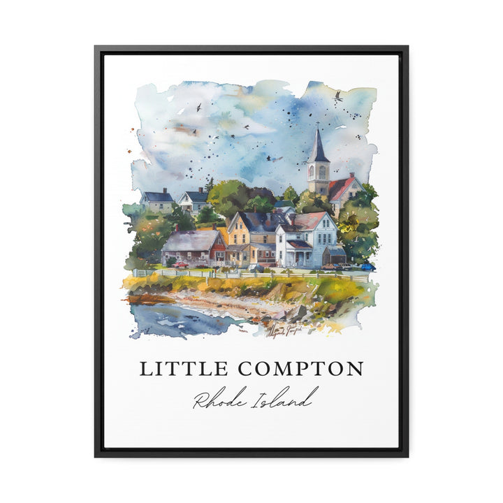 Little Compton RI Art, Little Compton Print, Newport Watercolor RI, Rhode Island Art Gift,