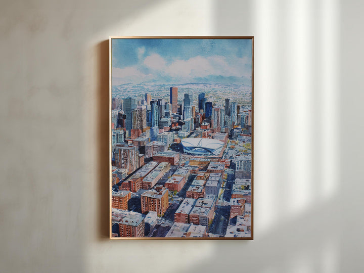 Denver, USA – Watercolor Art Print