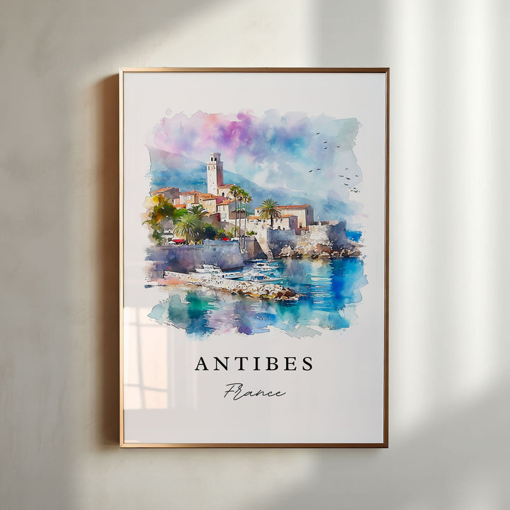 Antibes Wall Art - France Print