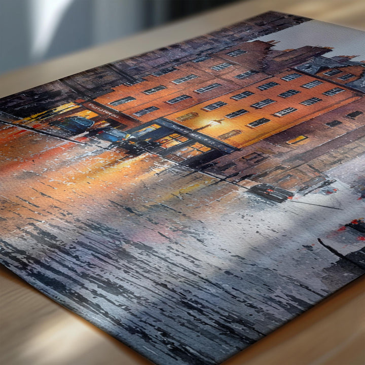 Edinburgh, Scotland – Watercolor Art Print