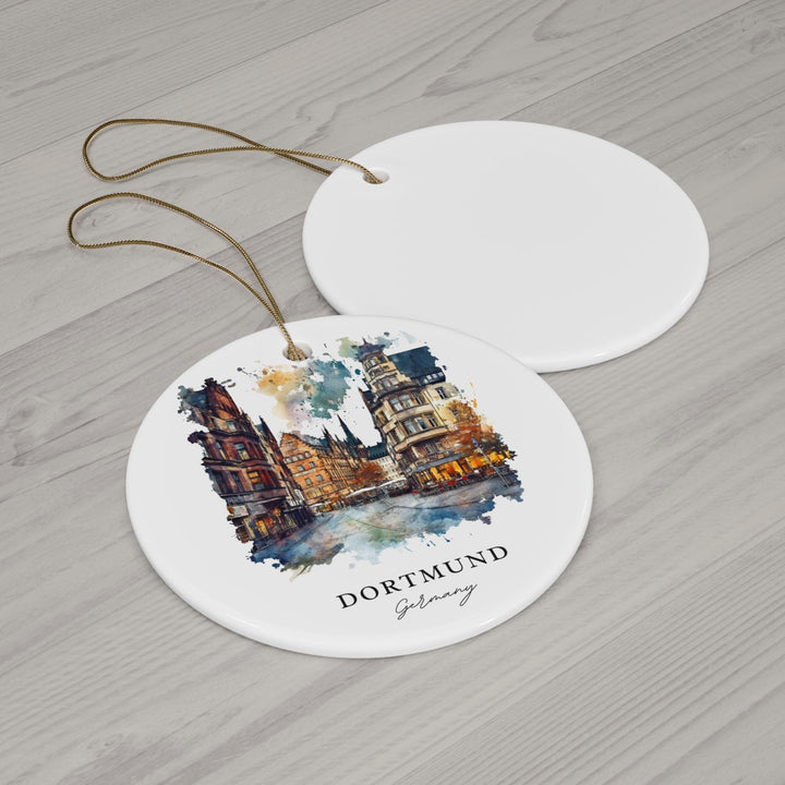 Dortmund Ornament: Unique Dortmund Germany Souvenir, Dortmund Xmas Decor, and Authentic Dortmund Christmas Gift