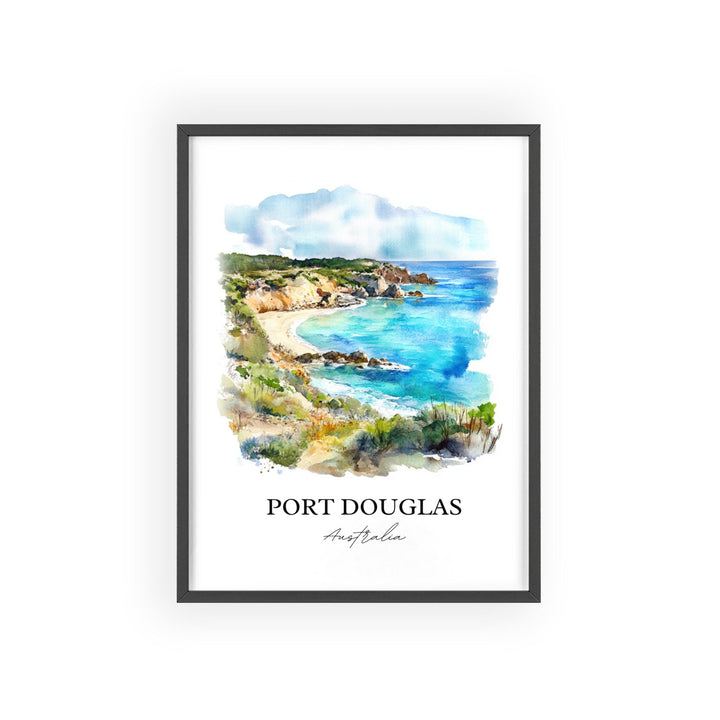 Port Douglas, Australia – Watercolor Art Print