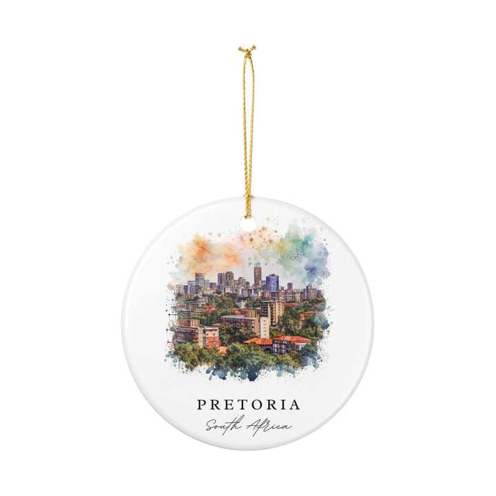 Pretoria, South Africa Ornament: Unique Pretoria Souvenir, South Africa Xmas Decor, and Authentic Pretoria Gift