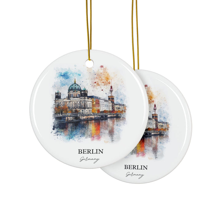Berlin Germany Ornament: Unique Berlin Souvenir, Berlin Germany Xmas Decor, and Authentic Germany Gift