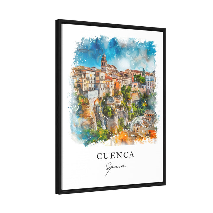 Cuenca Spain Art Print, Cuenca Print, Spain Wall Art, Cuenca Espana Gift, Travel Print, Travel Poster, Travel Gift, Housewarming Gift