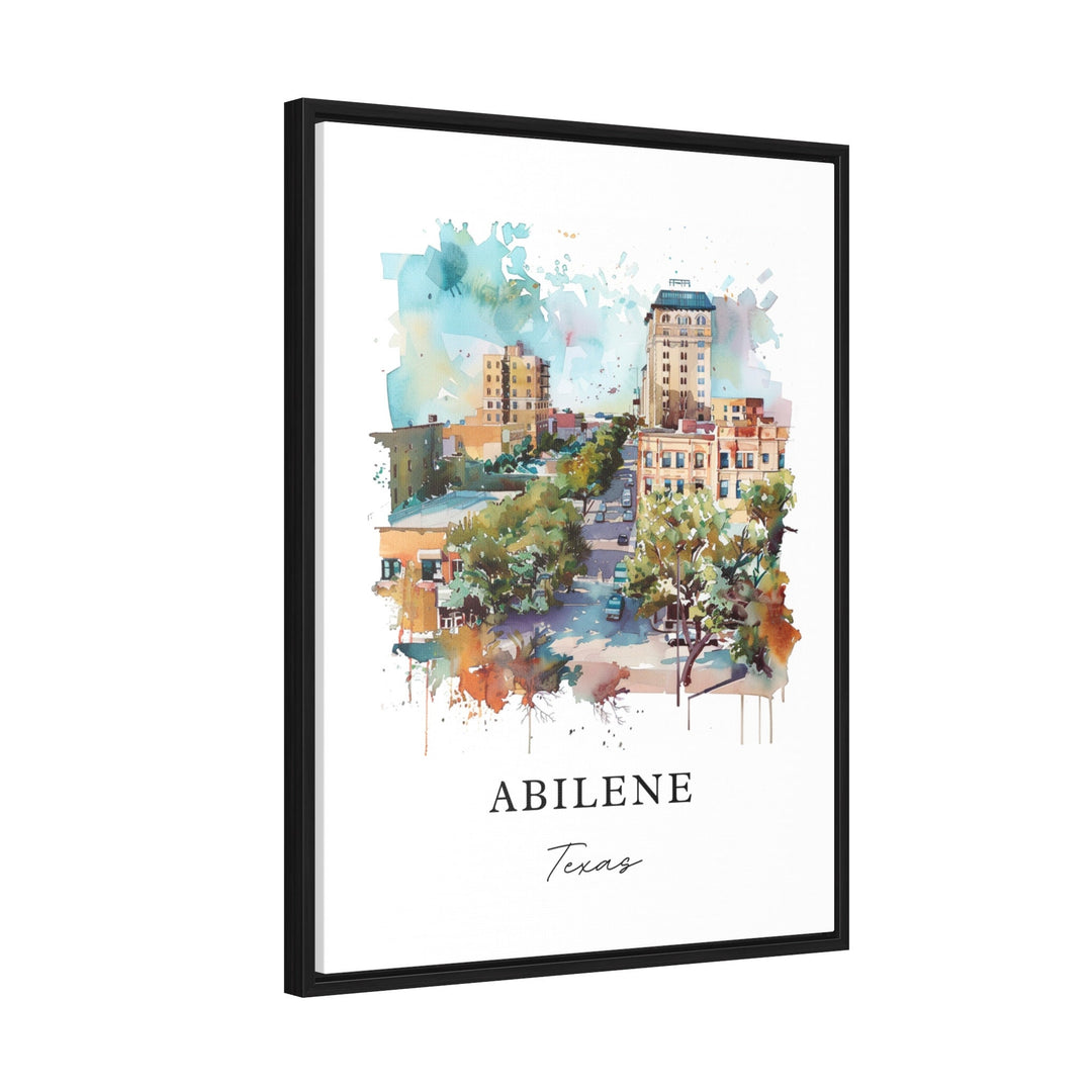 Abilene Wall Art - Texas Print