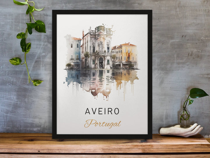 Aveiro Wall Art - Portugal Print