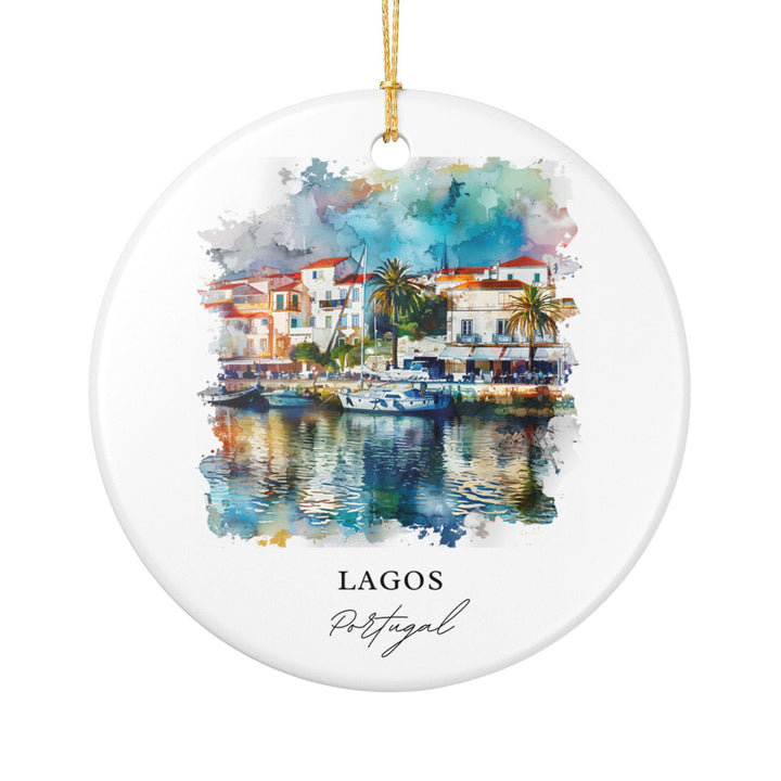 Lagos Portugal Ornament: Unique Lagos Souvenir, Lagos Xmas Decor, and Authentic Lagos Portugal Gift