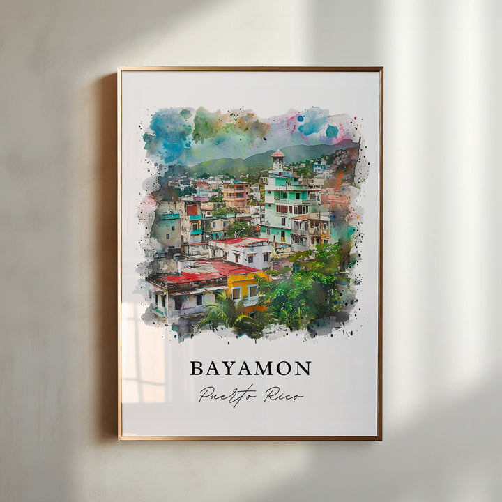 Bayamon Wall Art - Puerto Rico Print