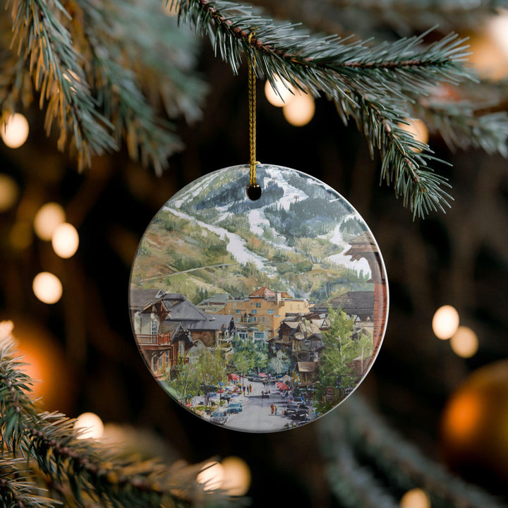 Park City UT Ornament: Unique Park City Souvenir, Park City Xmas Decor, and Authentic Park City Utah Gift