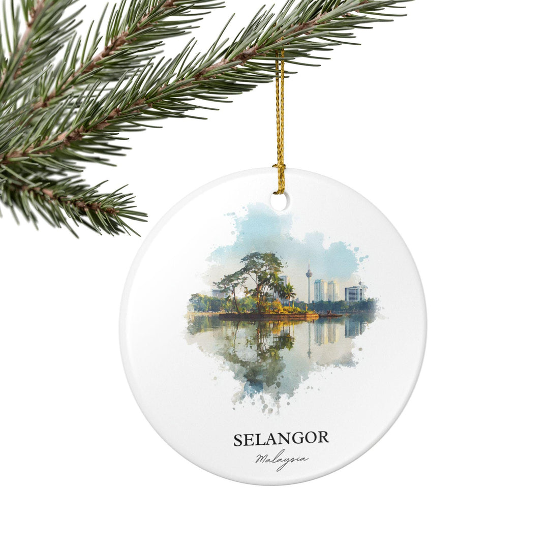 Selangor Ornament: Unique Selangor Malaysia Souvenir, Malaysia Xmas Decor, and Authentic Malaysia Gift