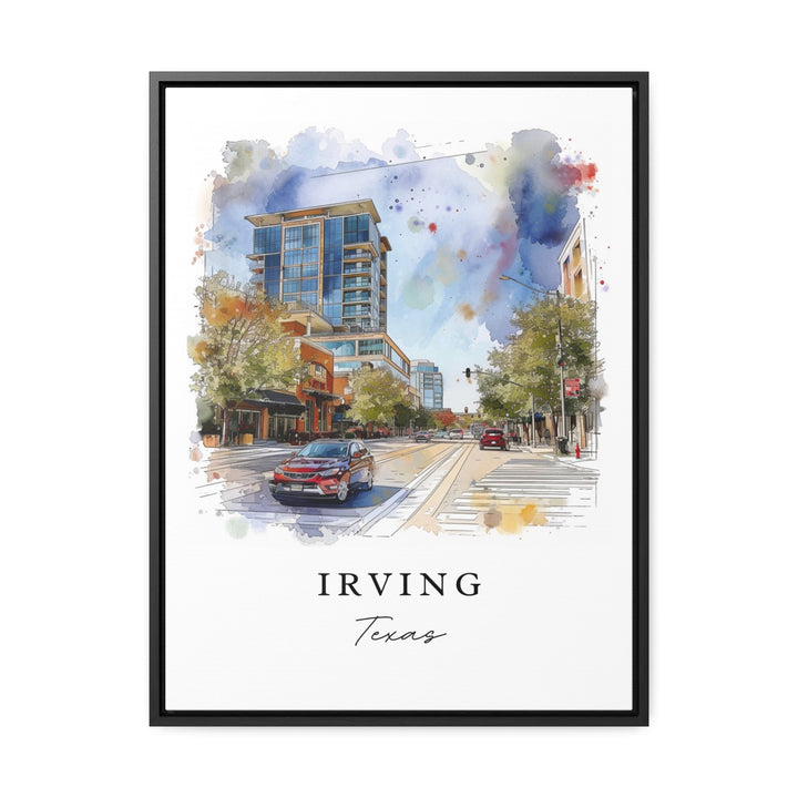 Irving TX wall art - Irving, Texas print, Irving Texas Wedding gift, Birthday present, Custom Text, Perfect Gift