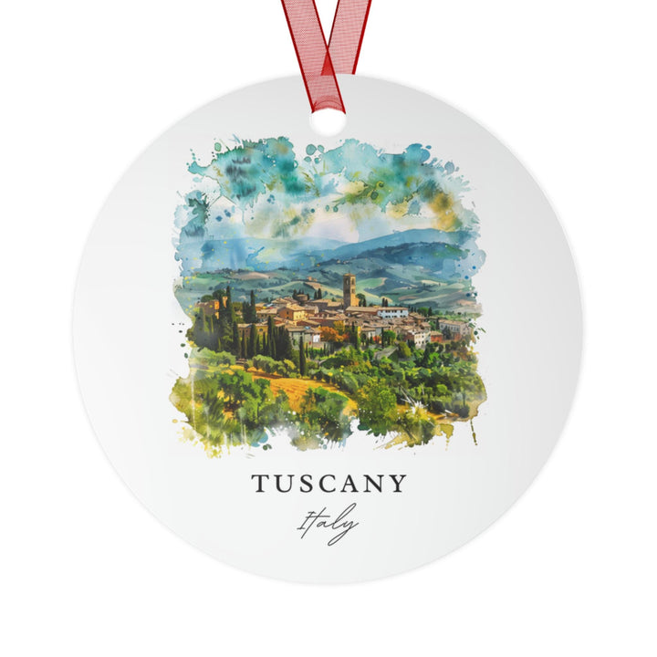 Tuscany Italy Ornament: Unique Tuscany Souvenir, Tuscany Xmas Decor, and Authentic Tuscany Italy Gift