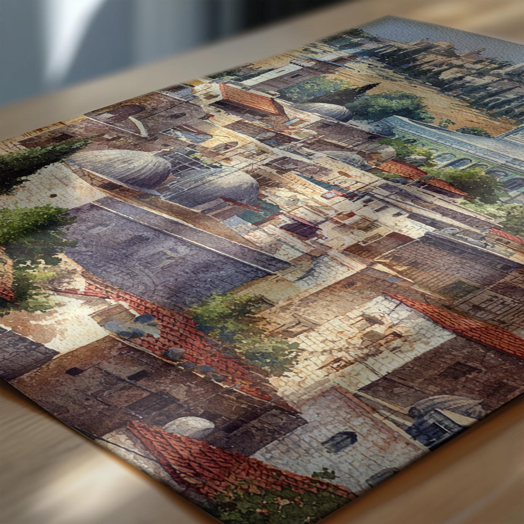 Jerusalem, Israel – Watercolor Art Print