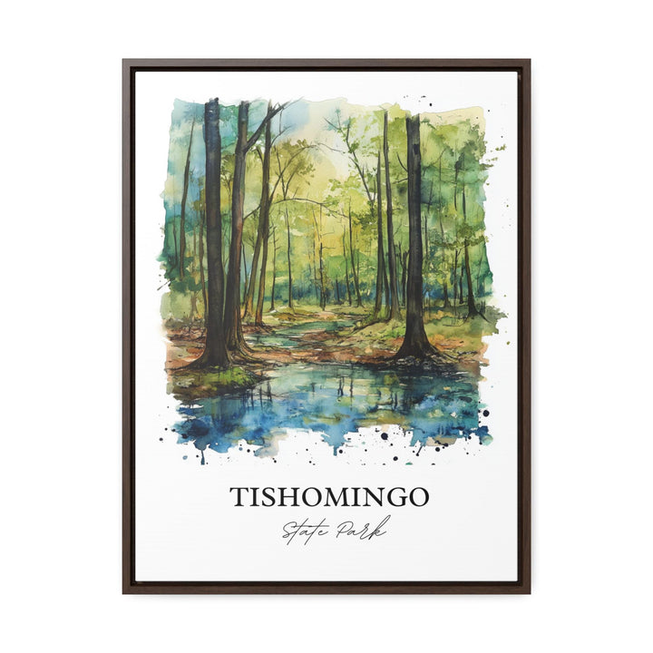 Tishomingo State Park Art, Tishomingo Print, Mississippi Artwork, Tishomingo State Park Gift, Travel Print, Travel Poster, Housewarming Gift