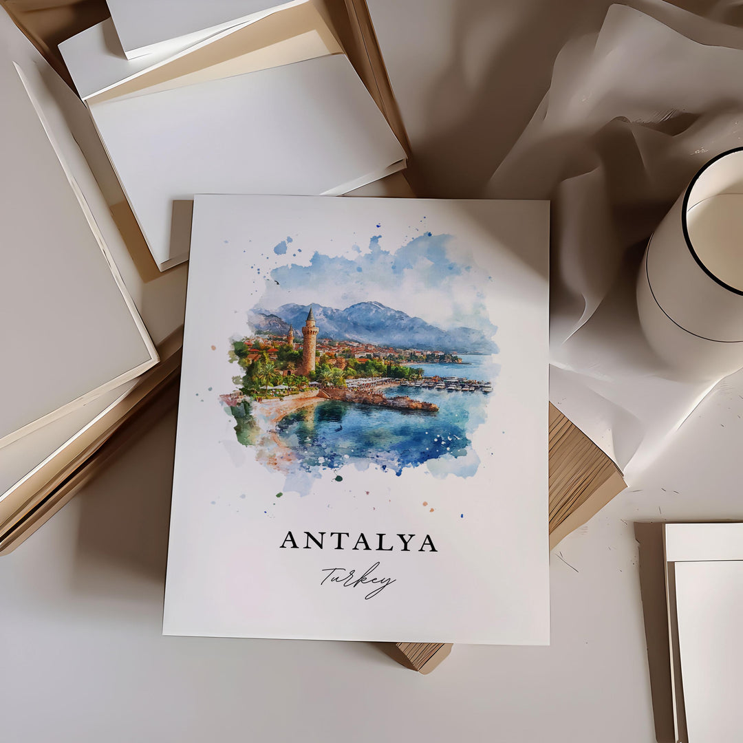 Antalya Wall Art - Turkey Print