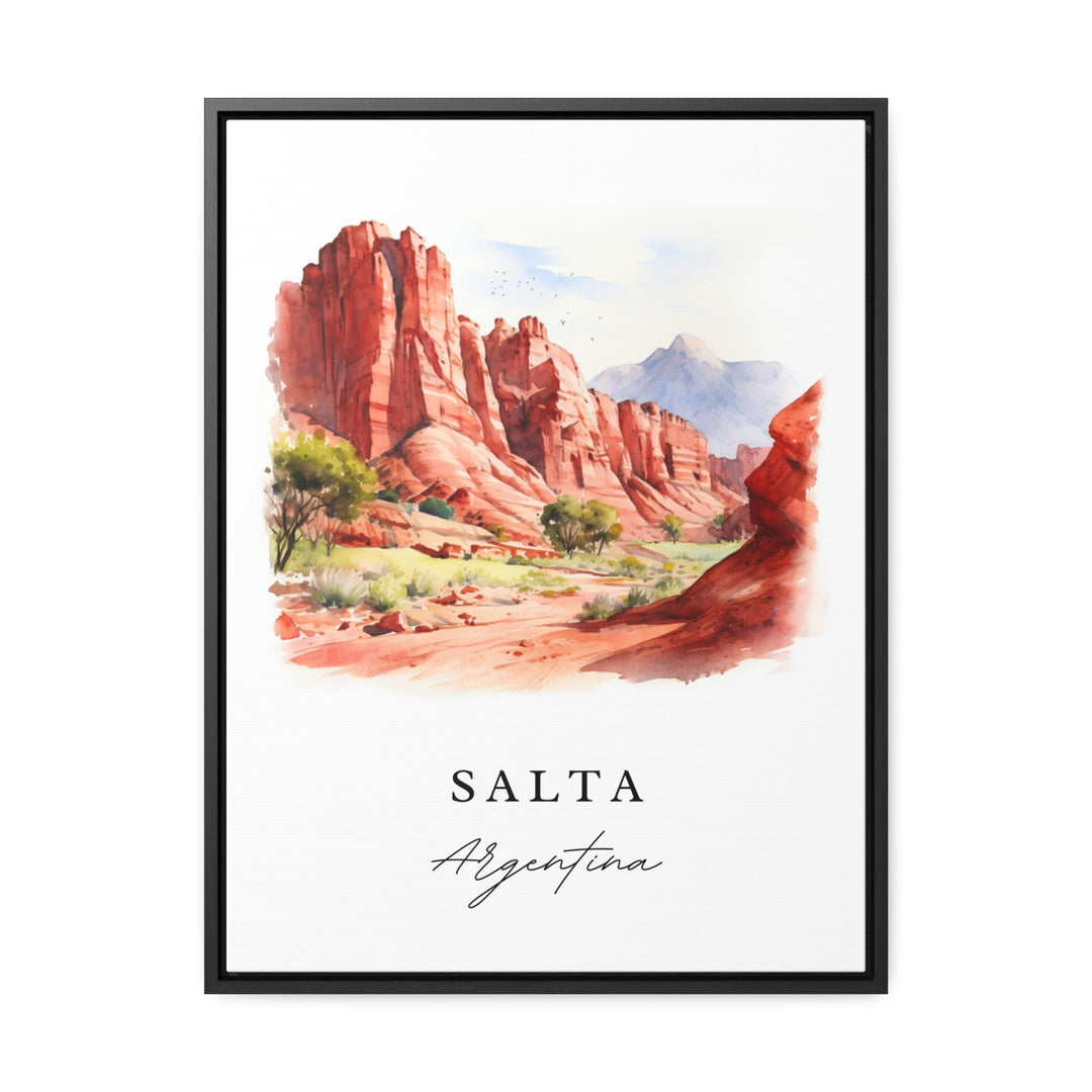 Salta Argentina wall art - Argentina, Salta poster print, Salta Wedding gift, Salta Argentina Birthday present, Custom Text, Perfect Gift