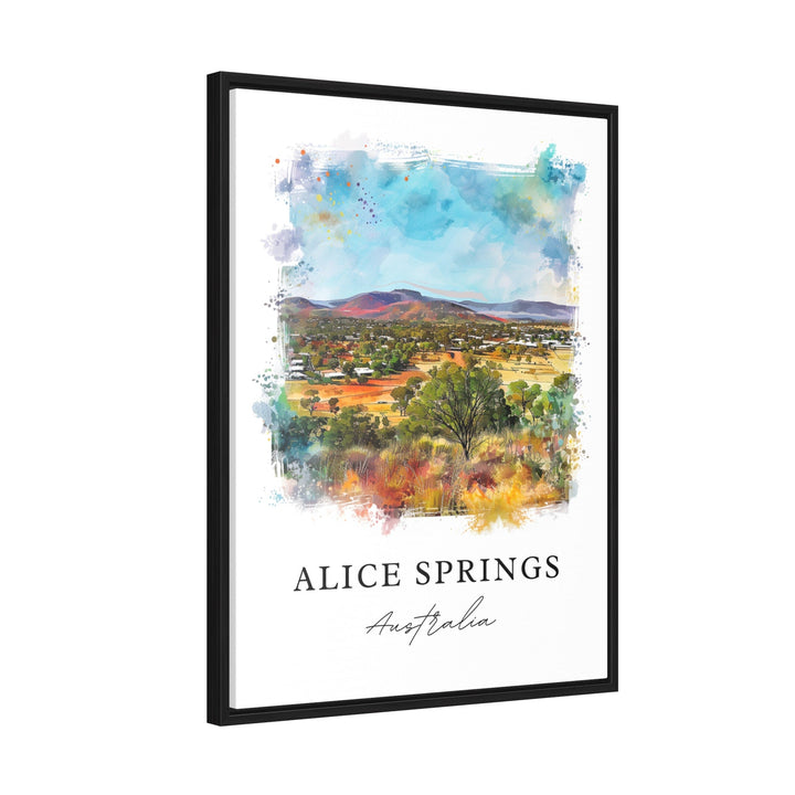 Alice Springs Wall Art - Australia Print