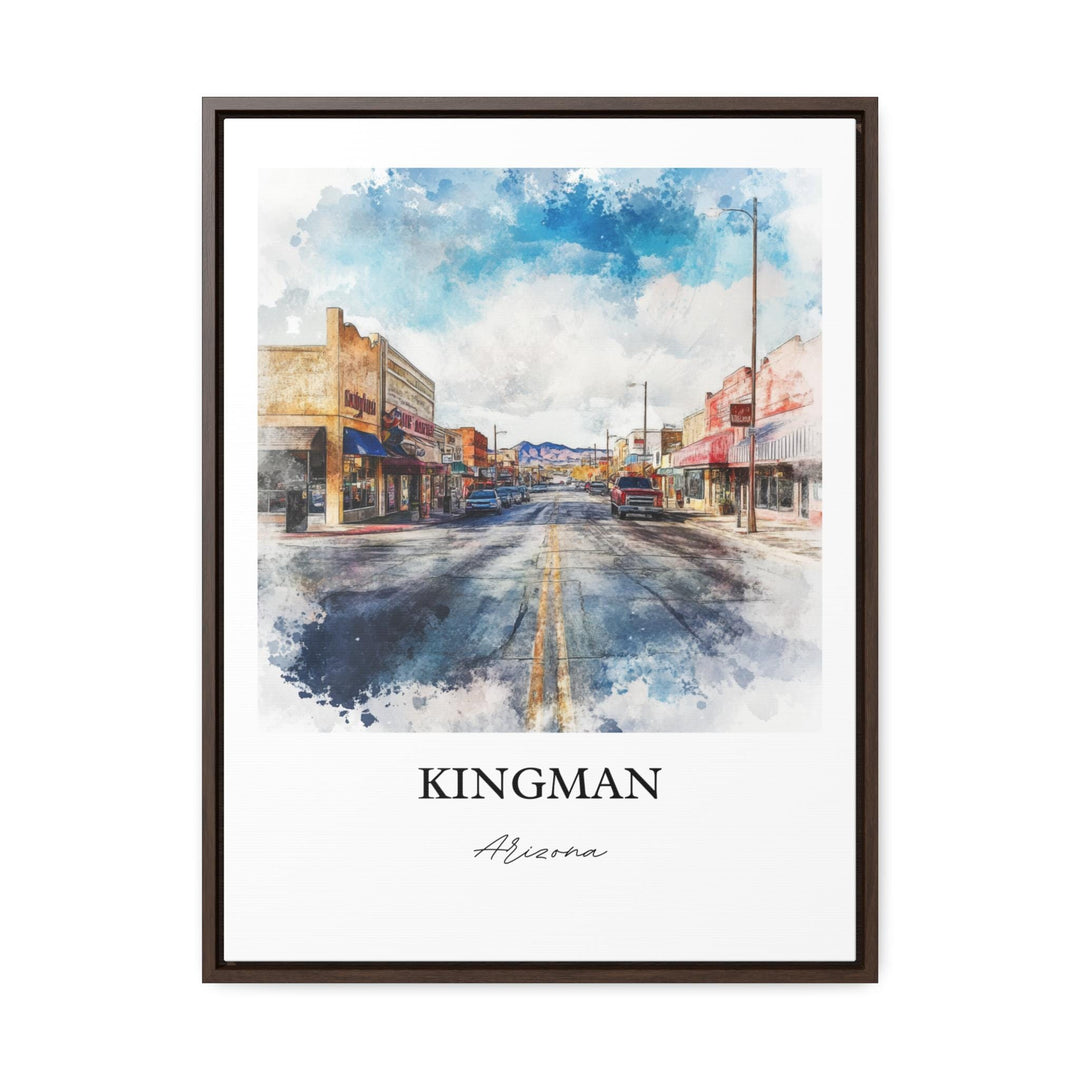 Kingman AZ Wall Art - Arizona Print