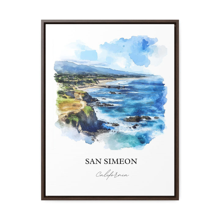 San Simeon Wall Art - California Print