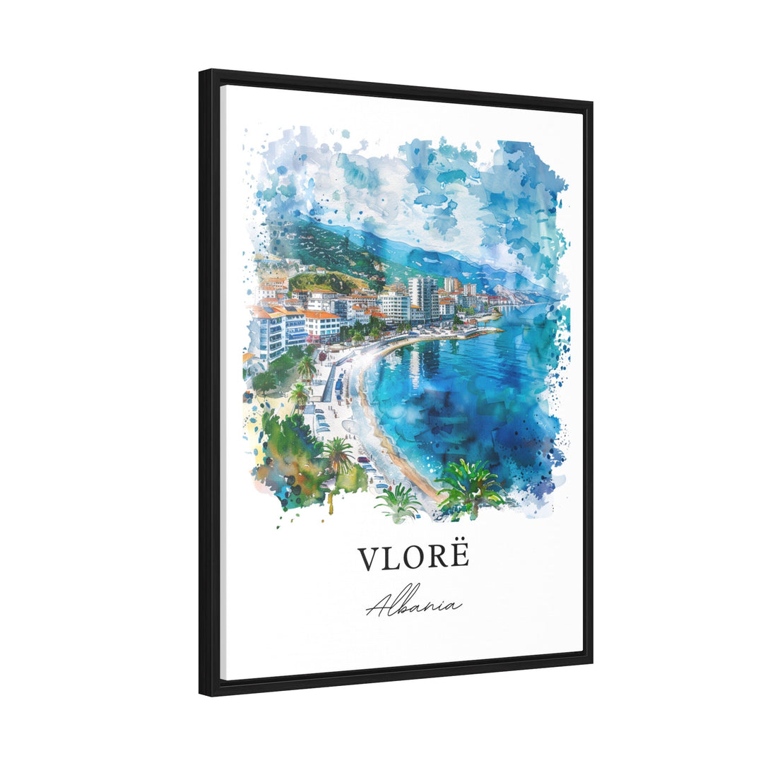 Vlorë Albania Wall Art, Vlorë Print, Labëria Region, Vlorë Albania Gift,