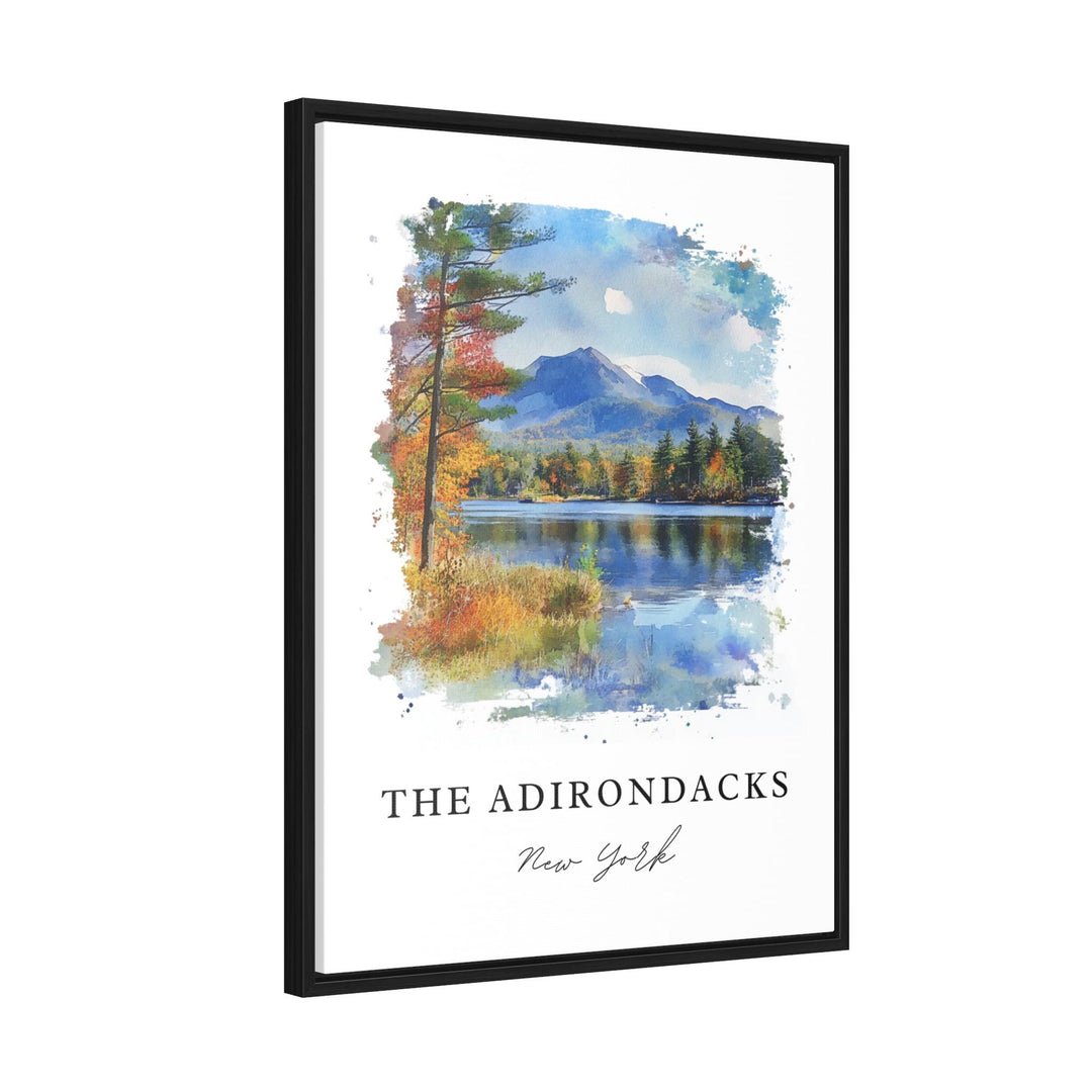 Adirondacks Wall Art - New York Print