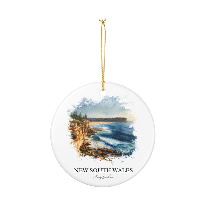 New South Wales Ornament: Unique Australia Souvenir, NSW Xmas Decor, and Authentic New South Wales Gift