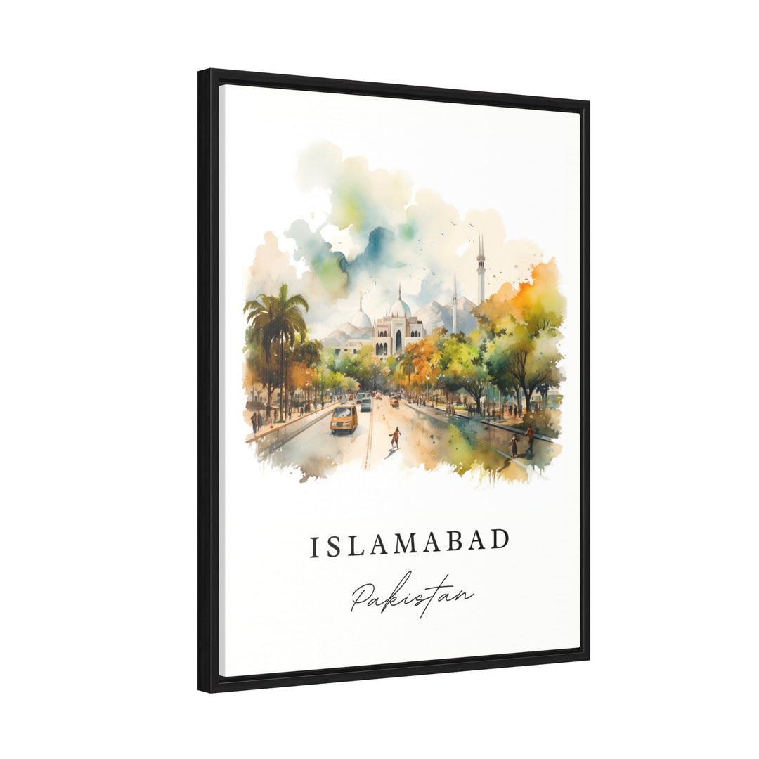 Islamabad Pakistan wall art - Pakistan, Islamabad poster print, Islamabad Wedding gift, Birthday present, Custom Text, Perfect Gift