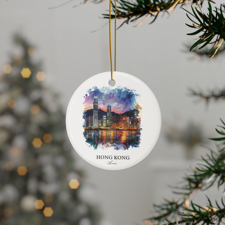Hong Kong China Ornament: Unique HK Souvenir, Hong Kong Xmas Decor, and Authentic Hong Kong Gift