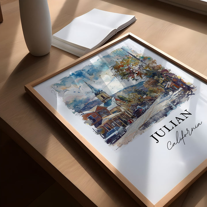 Julian CA Wall Art - California Print