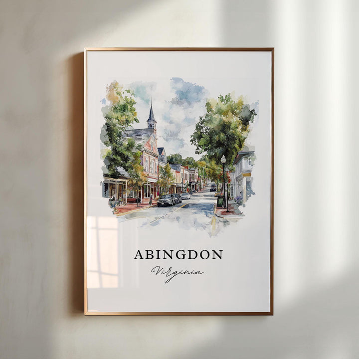 Abingdon Wall Art - Virginia Print