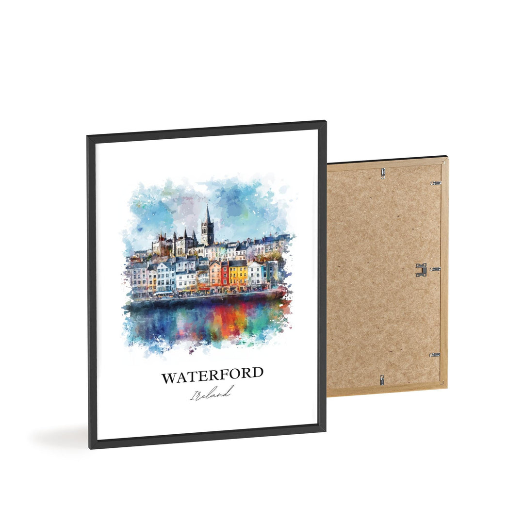 Waterford, Ireland – Watercolor Art Print