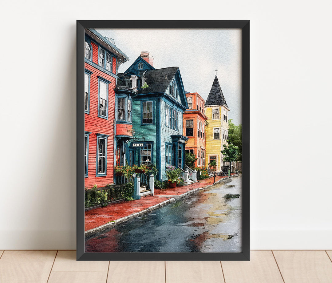 Newport, Rhode Island – Watercolor Art Print