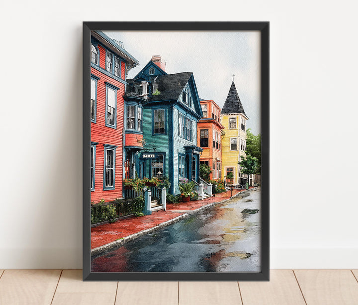 Newport, Rhode Island – Watercolor Art Print