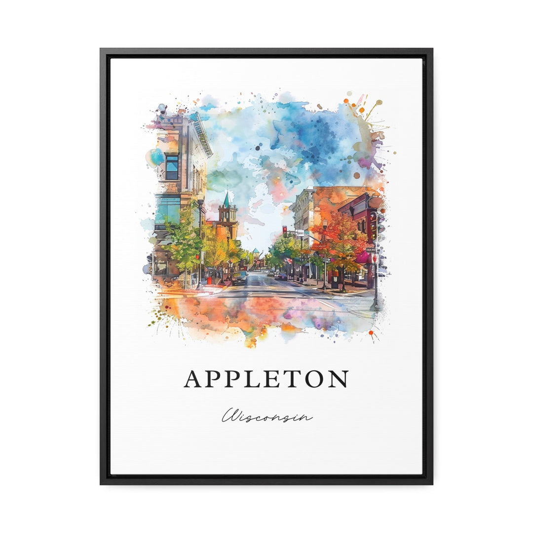 Appleton Wall Art - Wisconsin Print