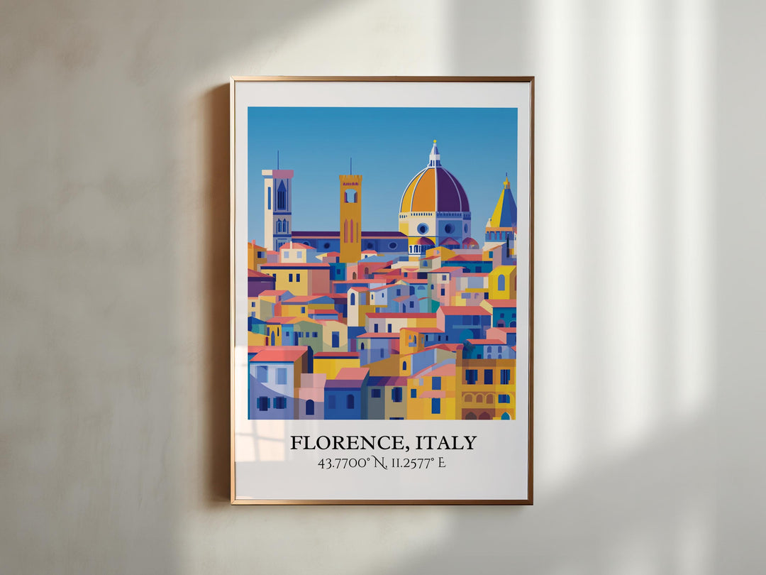 Florence, Italy – Watercolor Art Print