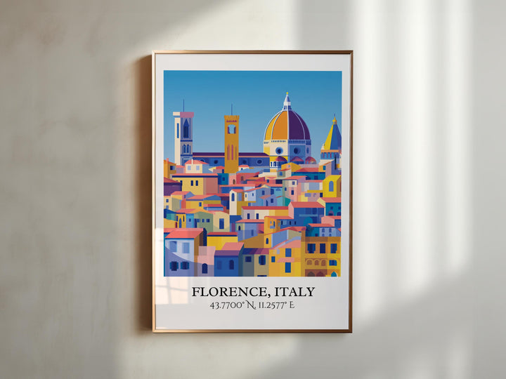 Florence, Italy – Watercolor Art Print