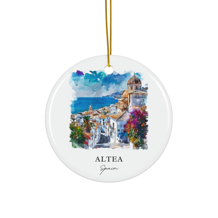 Altea, Spain Christmas Ornament