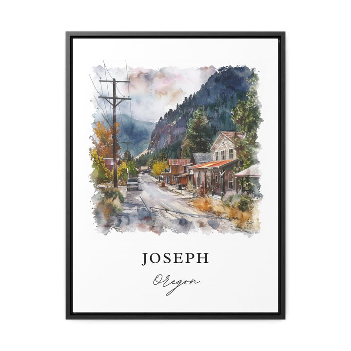 Joseph, Oregon, Oregon – Watercolor Art Print