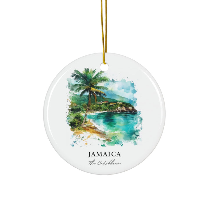 Jamaica Ornament: Unique Jamaica Souvenir, Jamaica Xmas Decor, and Authentic Jamaica Gift