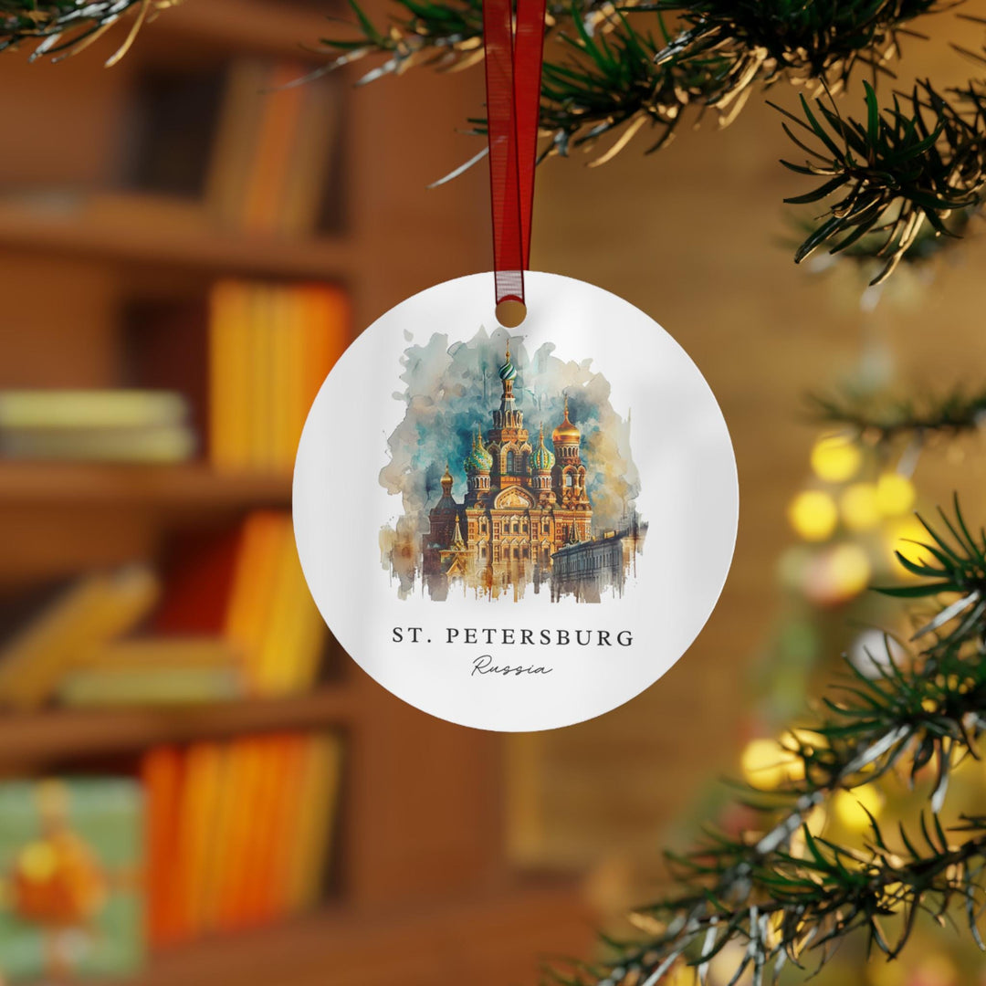 St Petersburg Russia Ornament: Unique St Petersburg Souvenir, St Petersburg Xmas Decor, and Authentic Kremlin Gift