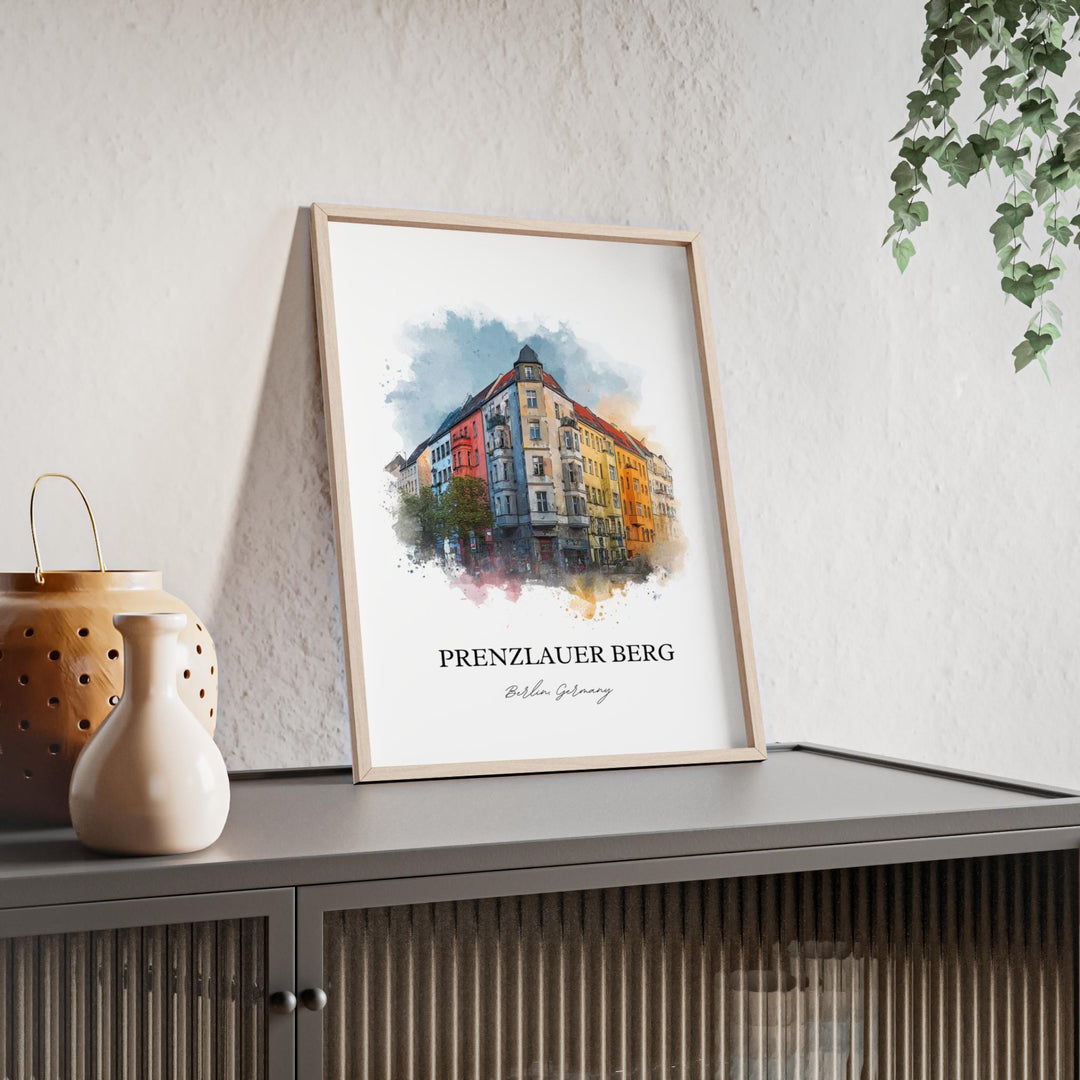 Prenzlauer Berg, Germany – Watercolor Art Print
