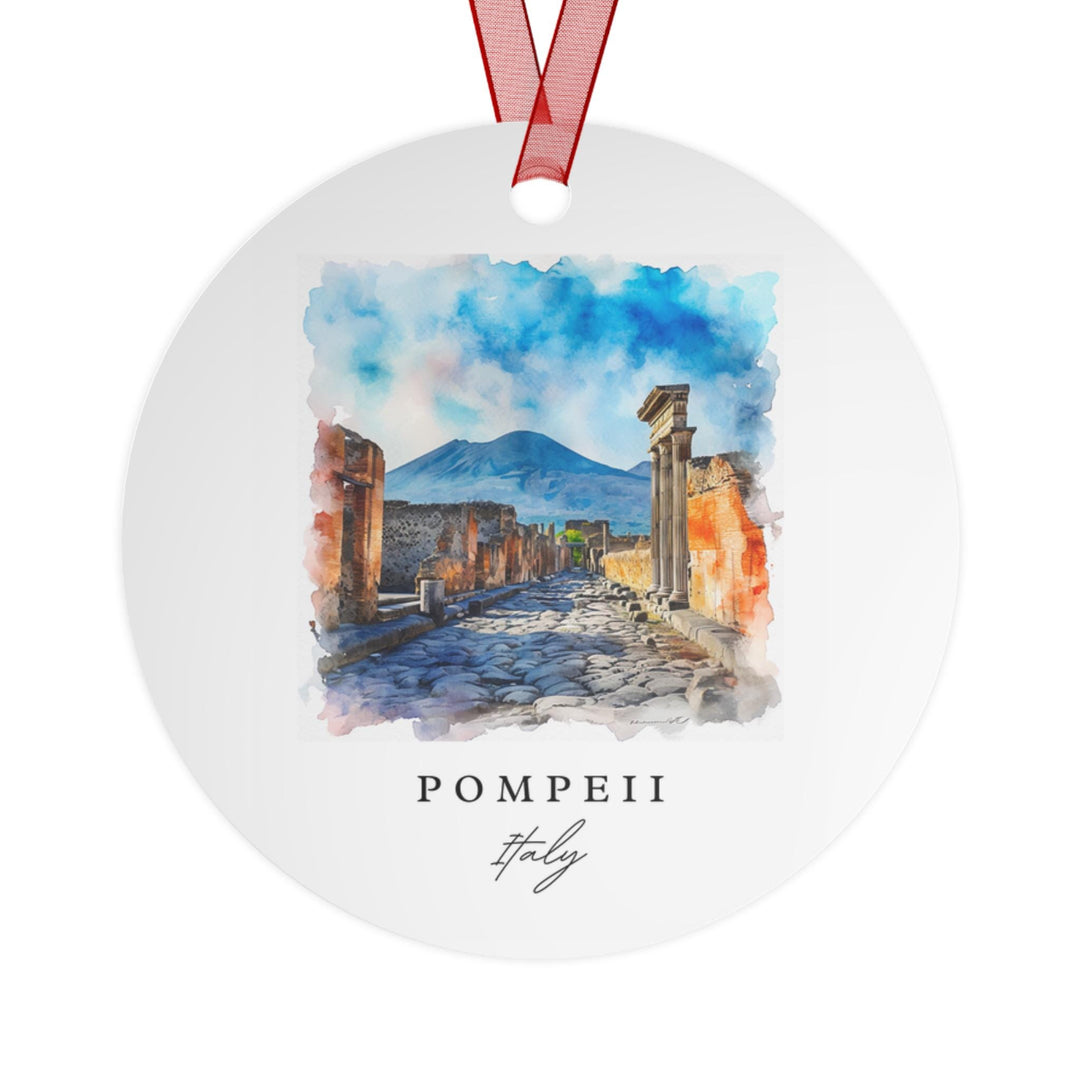 Pompeii Italy Ornament: Unique Pompeii Souvenir, Pompeii Xmas Decor, and Authentic Pompeii Italy Gift